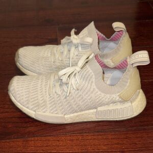 Adidas Women’s White Boost Sneakers